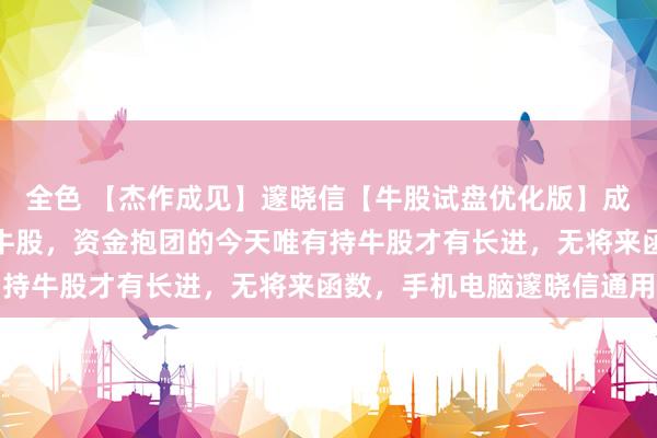 全色 【杰作成见】邃晓信【牛股试盘优化版】成见，副图、选股，