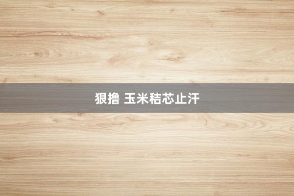 狠撸 玉米秸芯止汗
