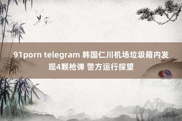 91porn telegram 韩国仁川机场垃圾箱内发现4颗